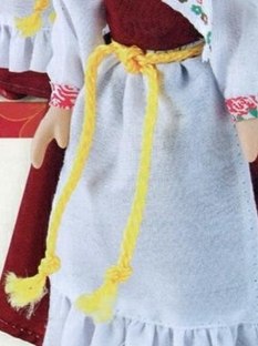 Куклы в народных костюмах №14 Кукла в летнем костюме Вологодской губернии